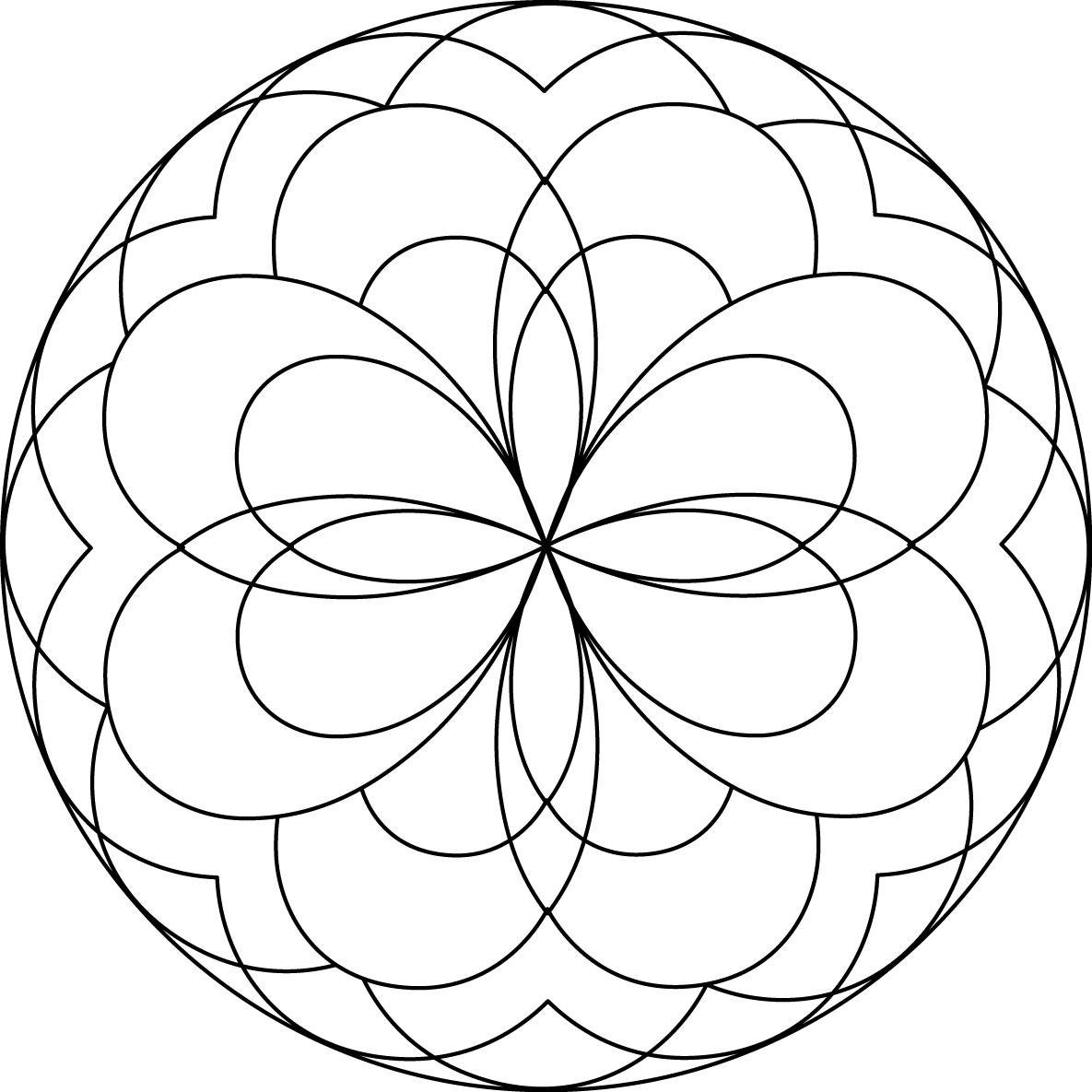 Simple Coloring Pages 2 Coloringkids
