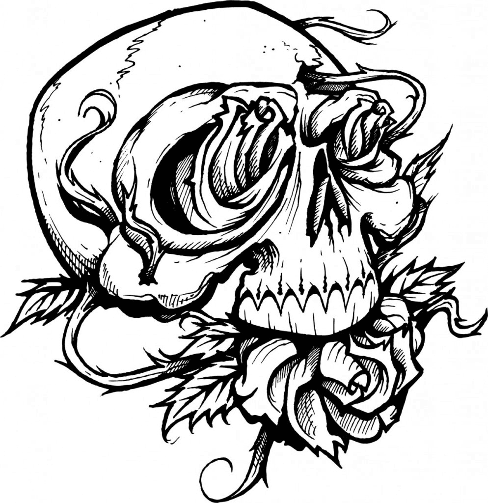 Skull Coloring Pages Coloring Pages For Kids And Adults