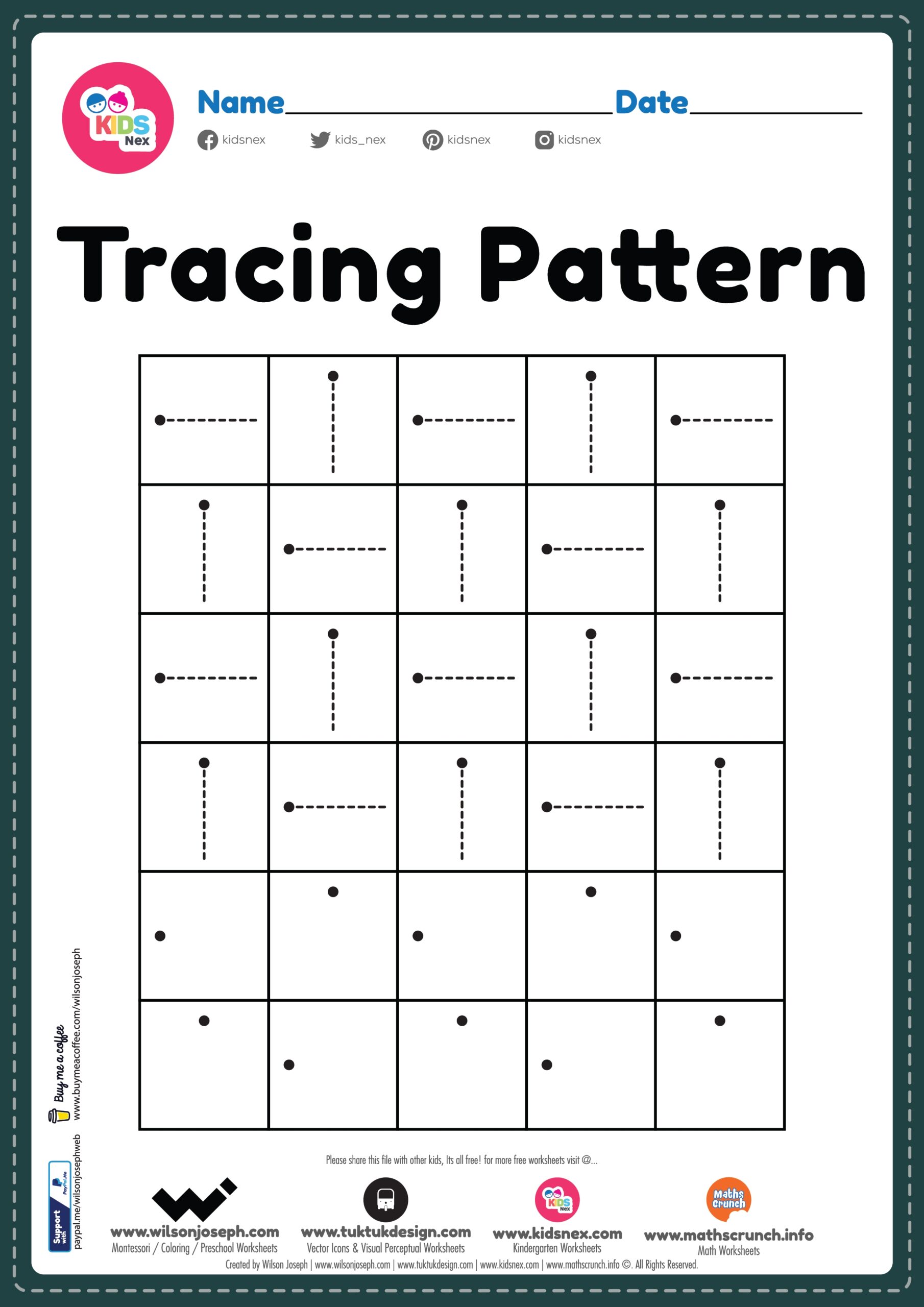 Sleeping Line Worksheet Free Printable KidsNex