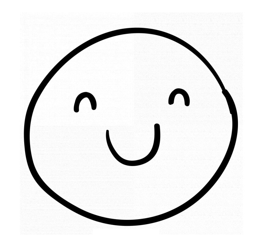 Smiley Face 4 Coloring Page Free Printable Coloring Pages For Kids