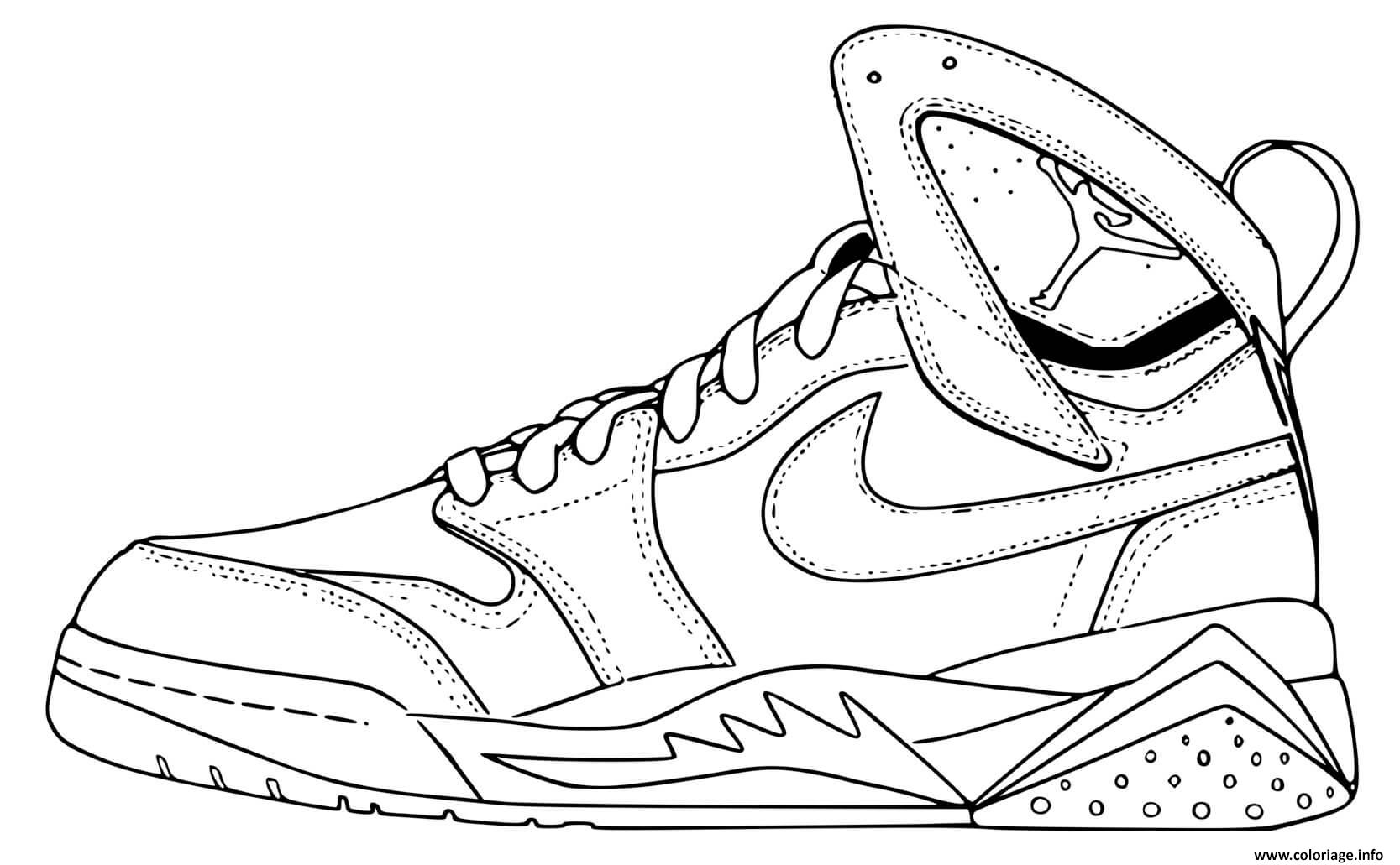 Sneaker Coloring Sheet Coloring Pages The Best Porn Website