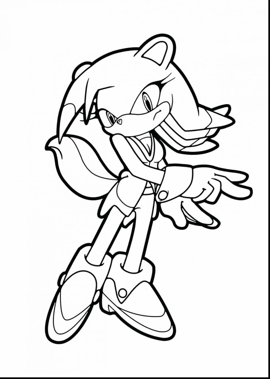 Sonic Coloring Pages Shadow At GetDrawings Free Download