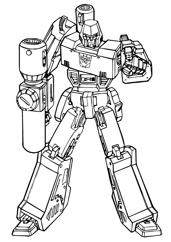 Sound Wave Transformer Coloring Page Free Coloring Pages Online