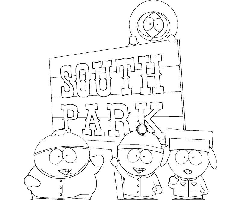 South Park Coloring Pages Coloring Home