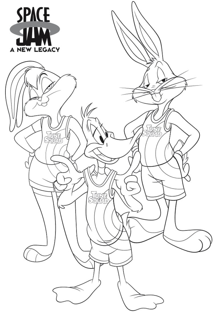 Space Jam Coloring Pages Best Coloring Pages For Kids