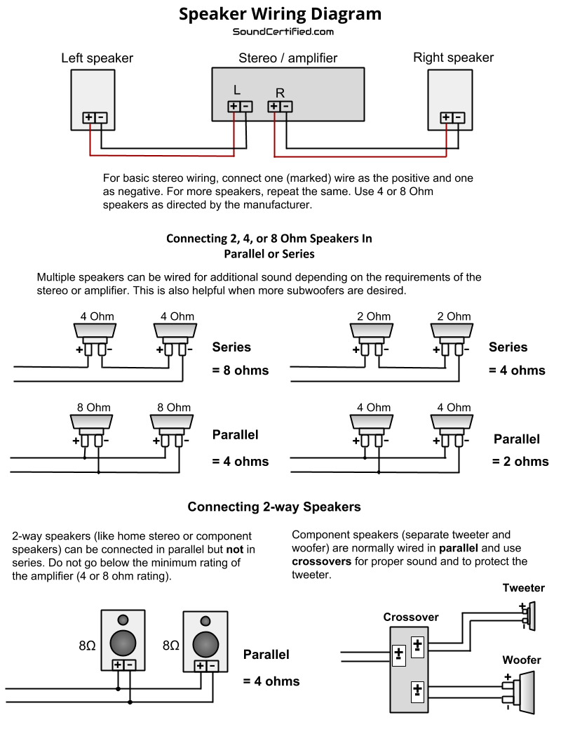 Speaker Tweeter Wiring Diagram Easy Wiring