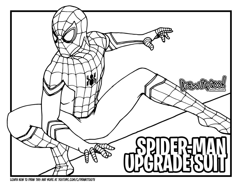 Spider Man No Way Home Coloring Pages Coloring Home