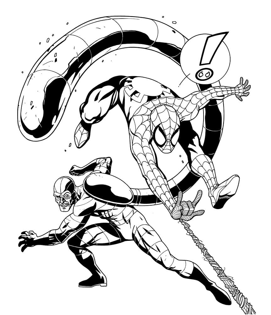 Spiderman 6 Coloring Page Free Printable Coloring Pages For Kids