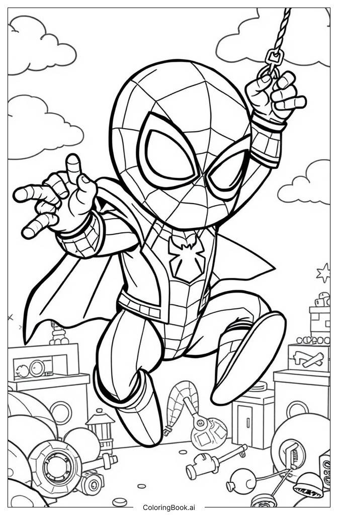 Spiderman Coloring Pages For Sheets Printable Infoupdate