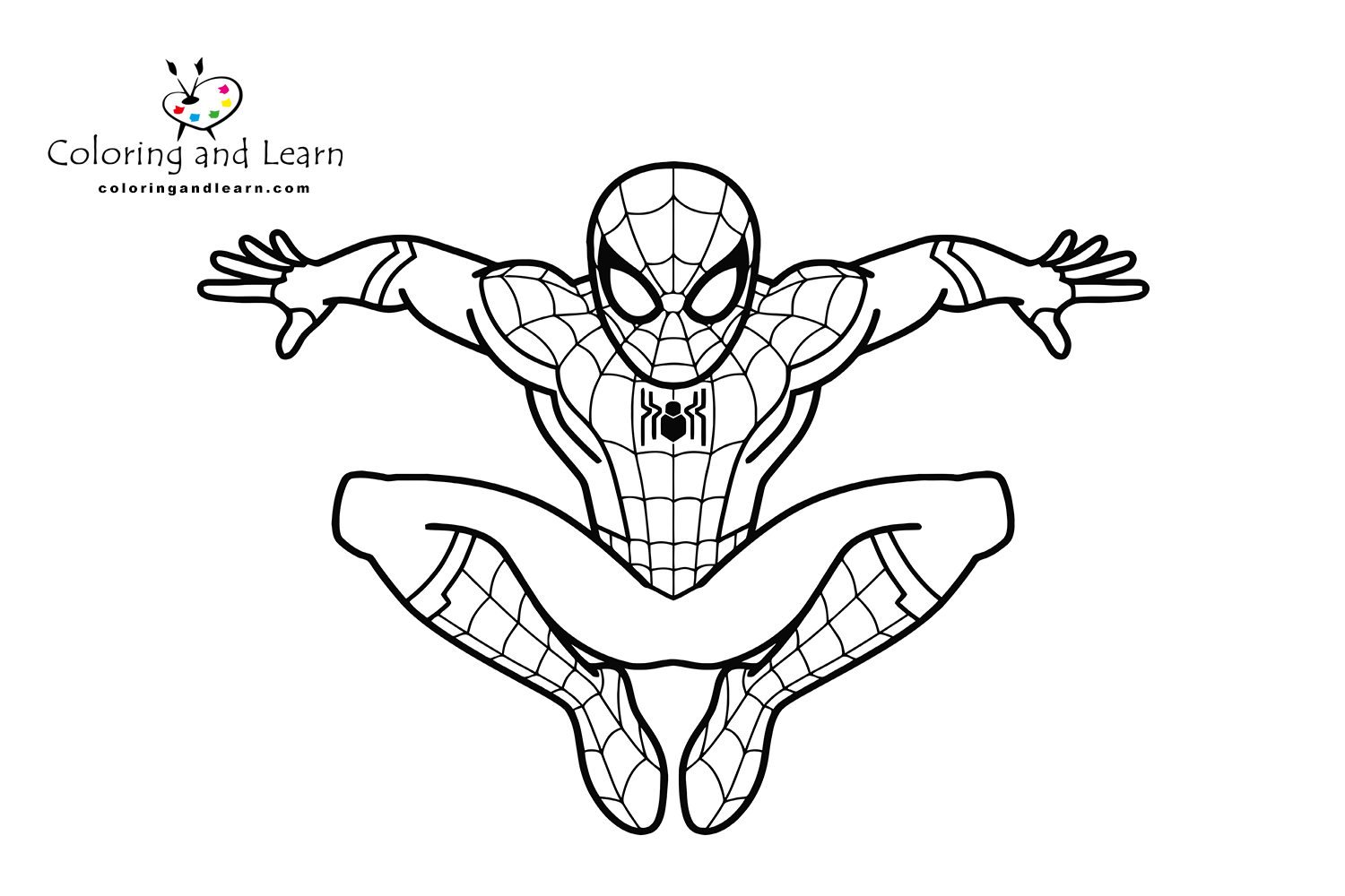 Spiderman Coloring Pages FREE 2024 Coloring And Learn