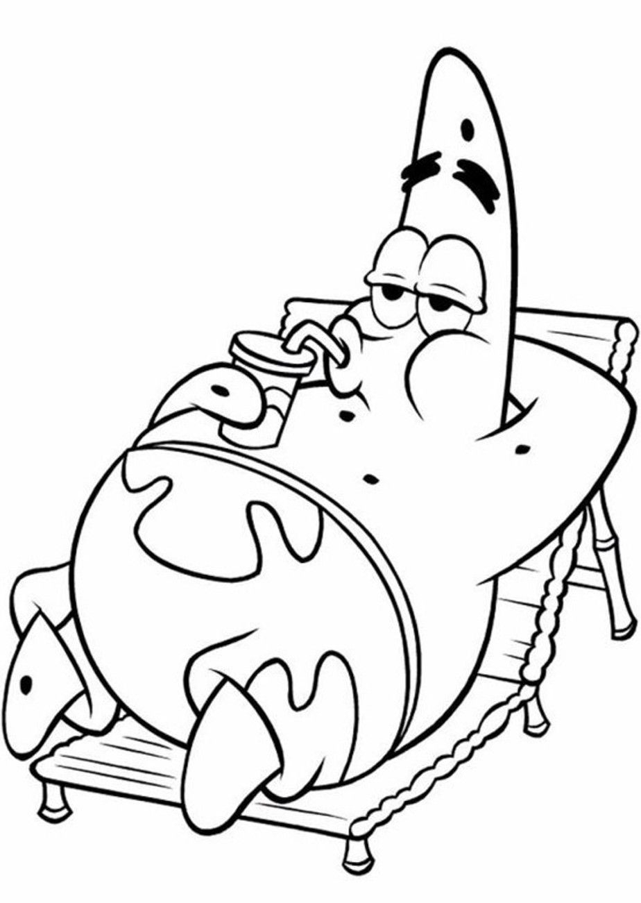 Spongebob Characters Coloring Pages Coloring Home