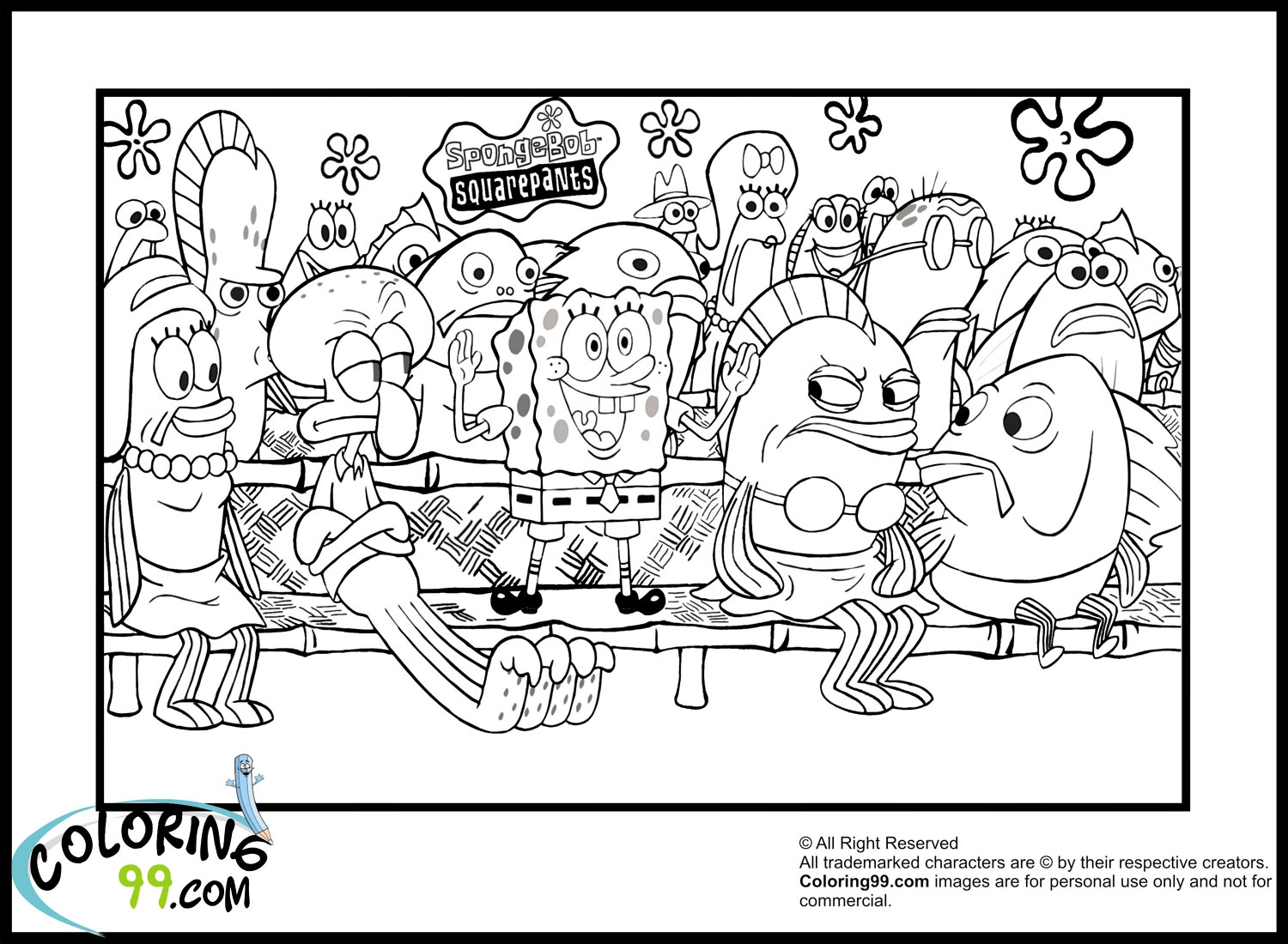 Spongebob Coloring Pages Coloring Pages Vrogue co