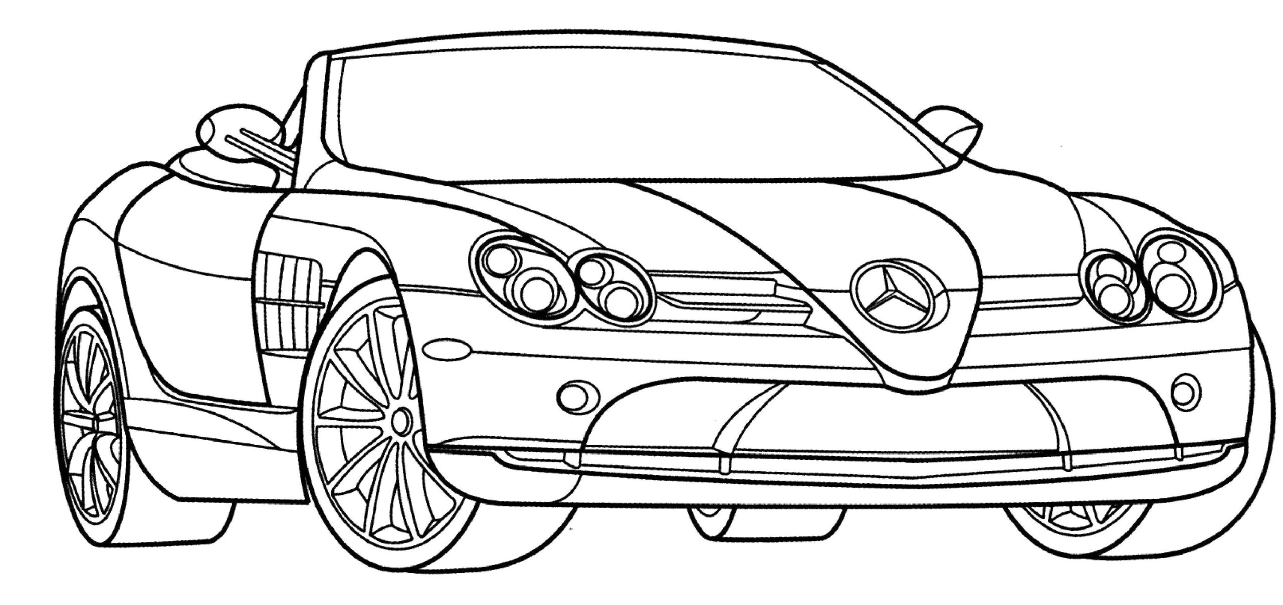 Sports Cars Coloring Pages