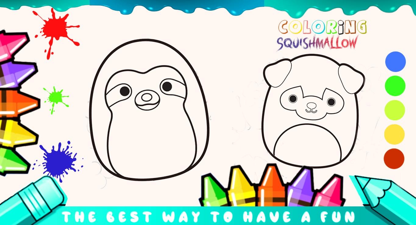 Squishmallow Coloring Book APK For Android Download