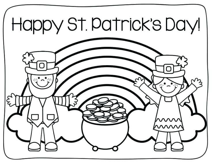 St Patricks Day Coloring Pages Printable Coloring Pages