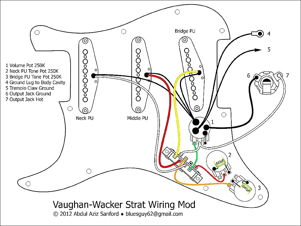 Standard Strat Wiring Diagram Cadician 39 s Blog