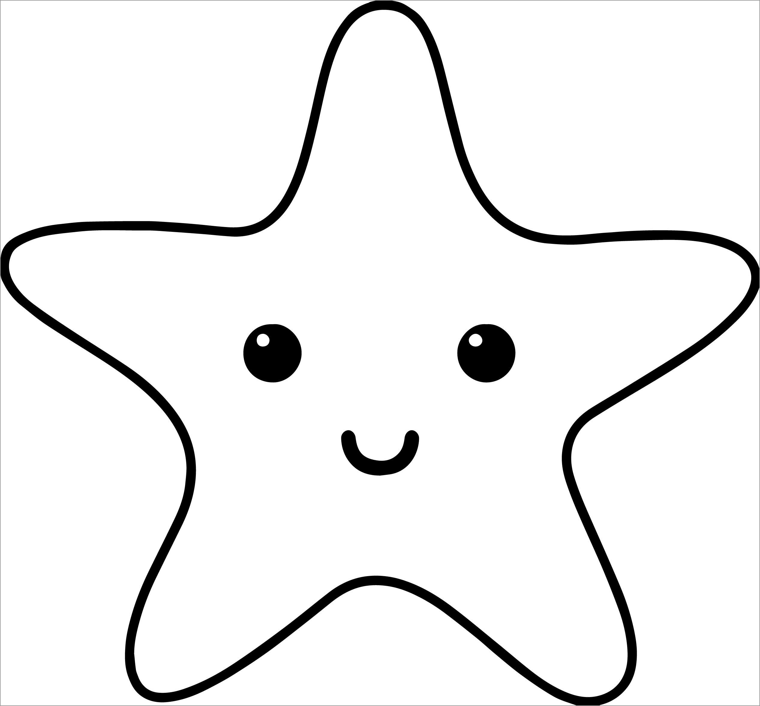 Starfish Coloring Pages ColoringBay