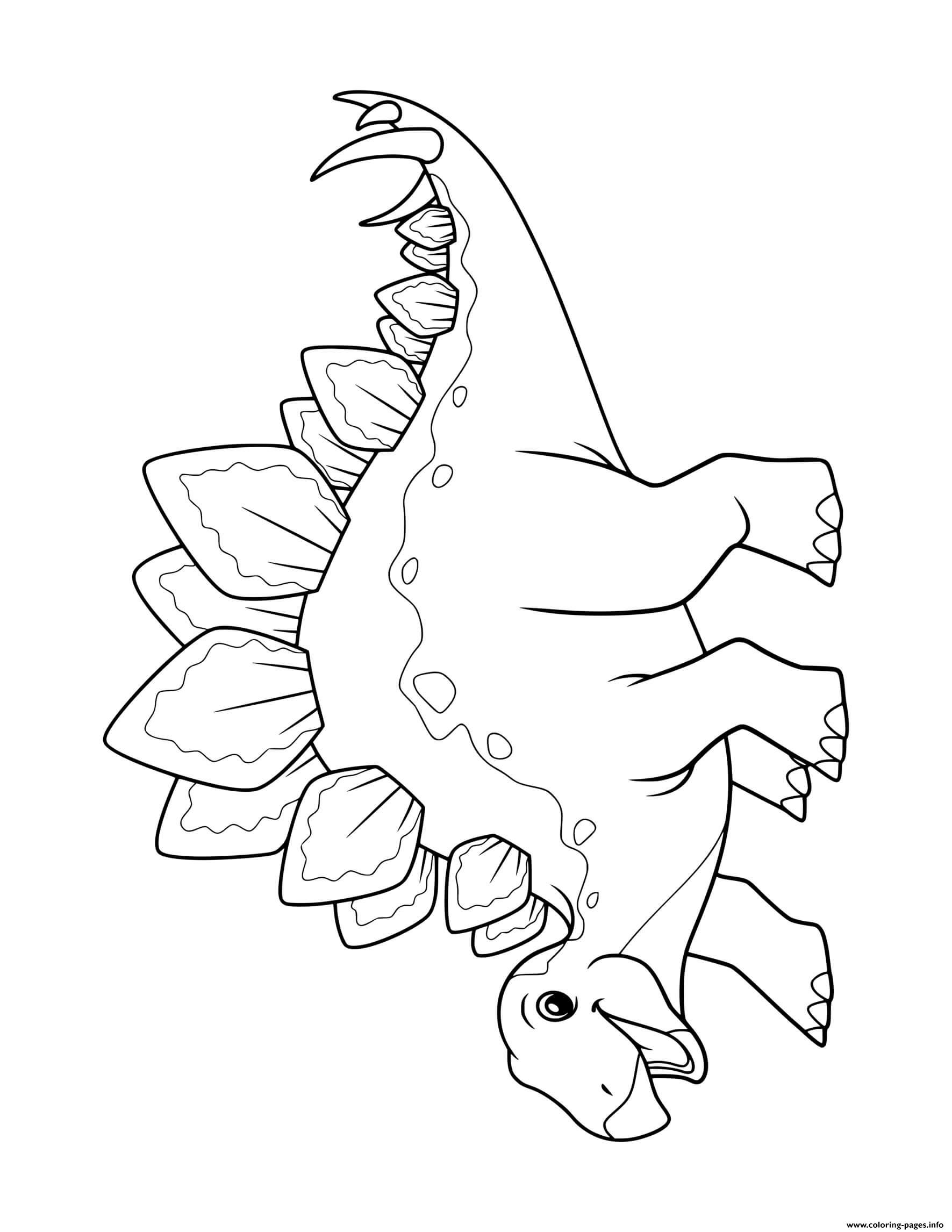 Stegosaurus Coloring Page Coloring Home Motherhood