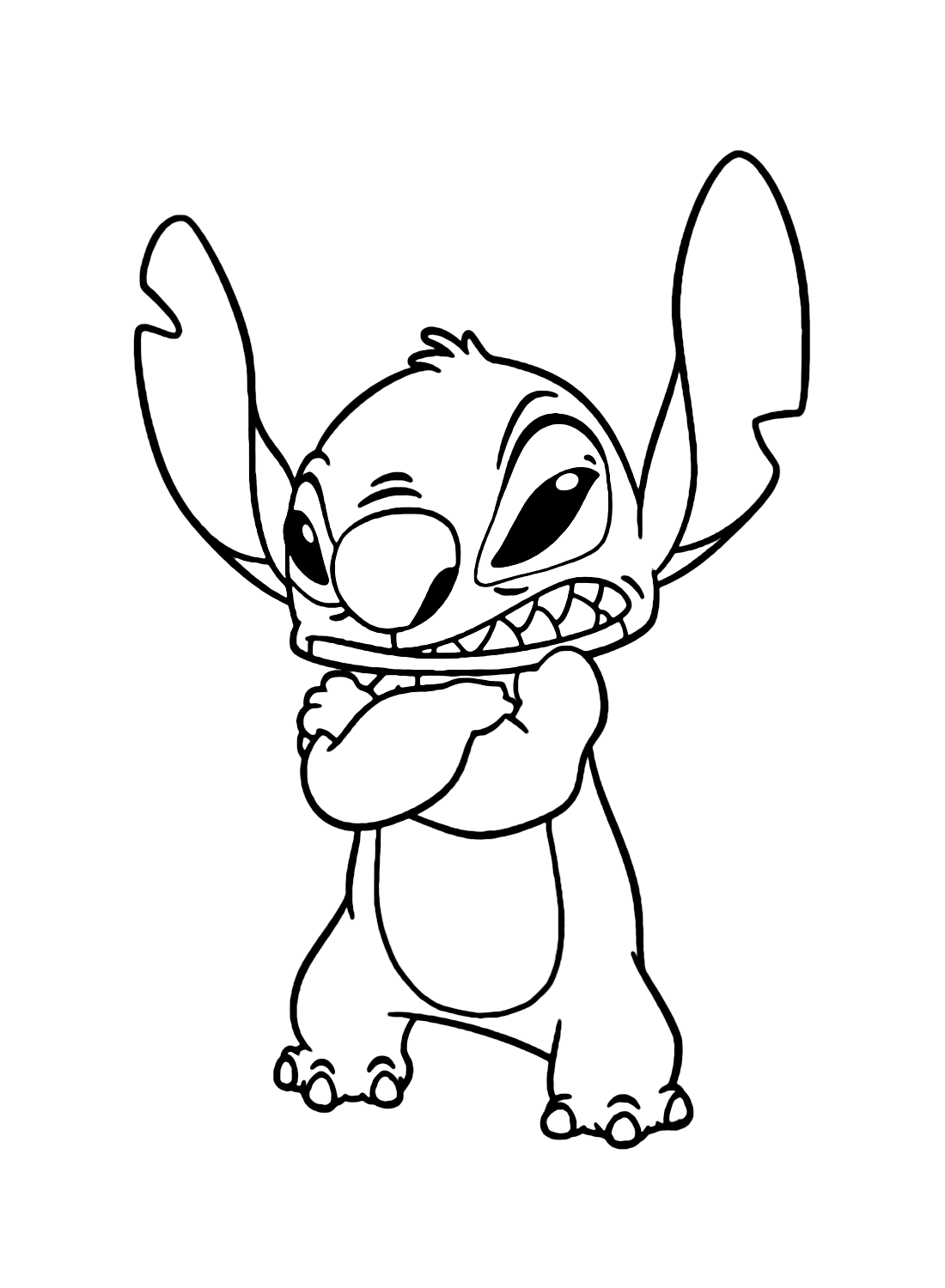 Stitch Coloring Pages Printable Coloring Page Free Printable Coloring