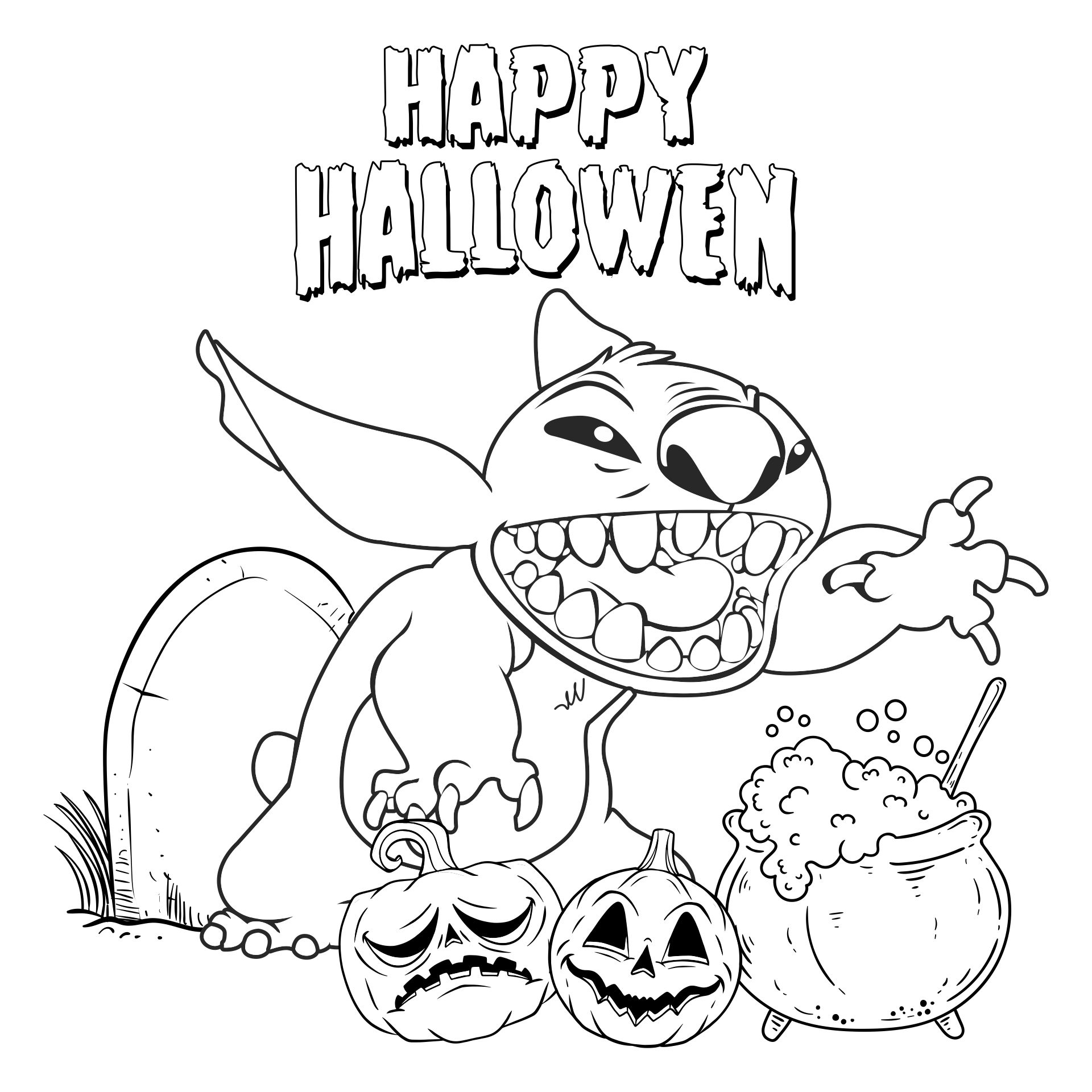 Stitch Printable Colouring Pages Free Printable Templates