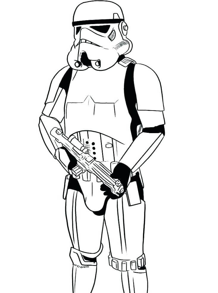 Stormtrooper 3 Coloring Page Free Printable Coloring Pages For Kids