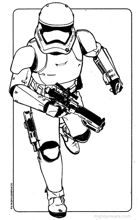 Stormtrooper Coloring Page At GetColorings Free Printable 