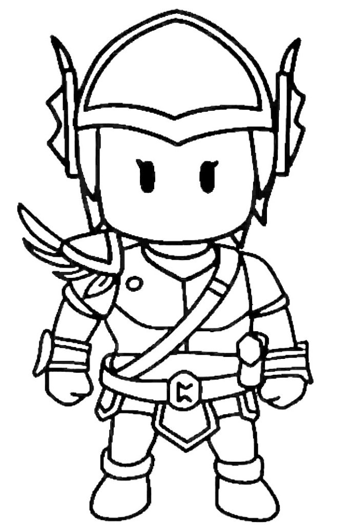 Stumble Guys Coloring Pages Coloring Home