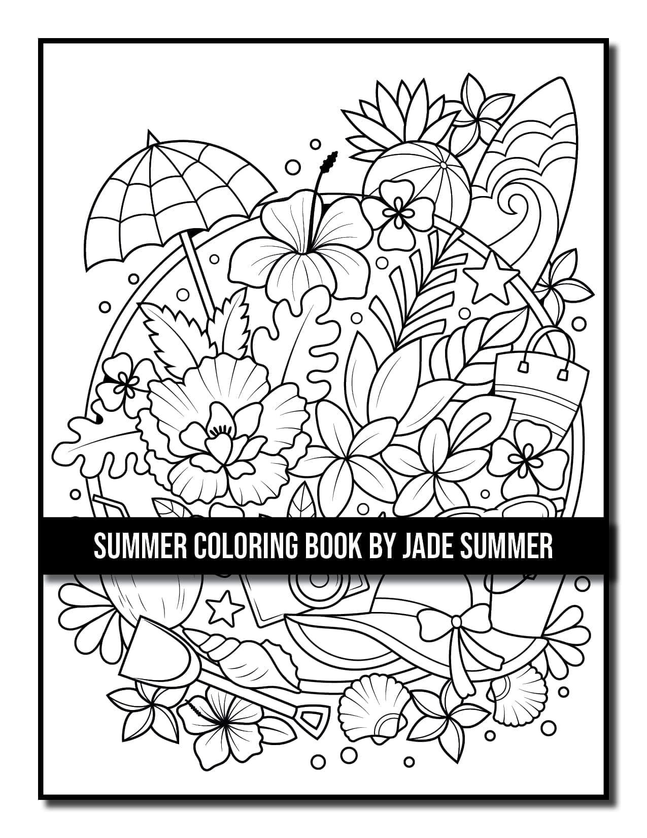 Summer Coloring Book Jade Summer