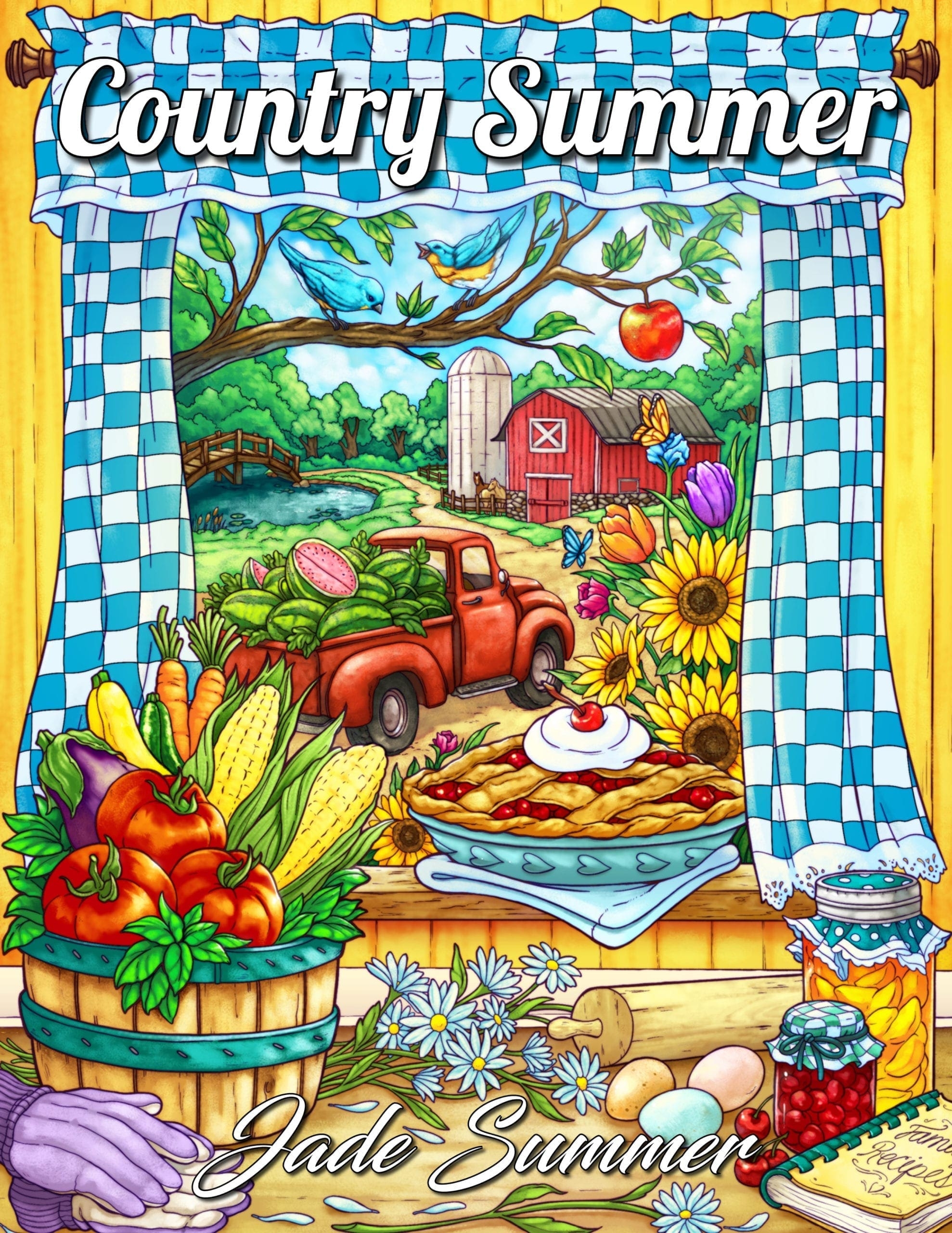 Summer Coloring Books Jade Summer