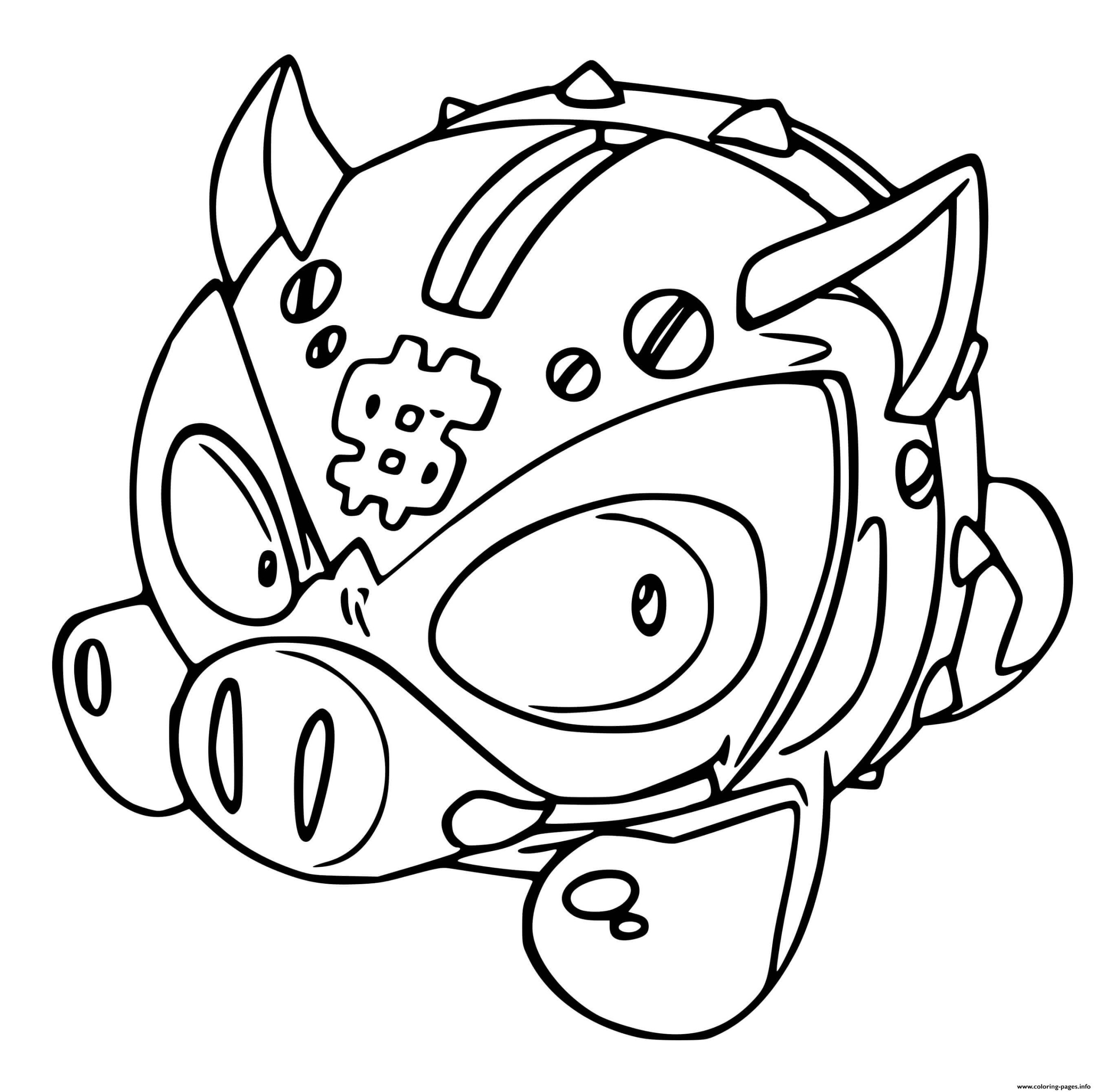 Superzings Coink Coloring Page Printable