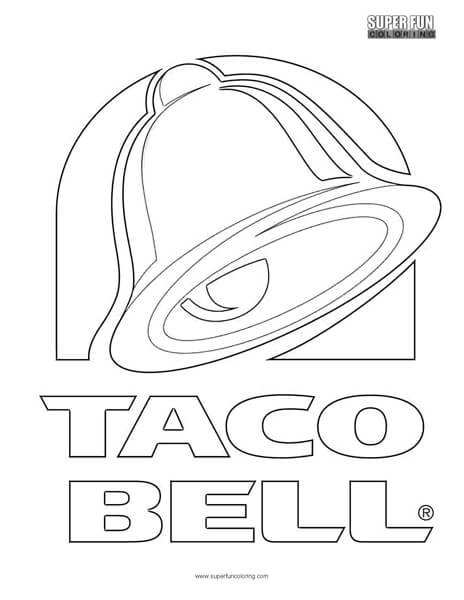 Taco Bell Coloring Pages Coloring Home
