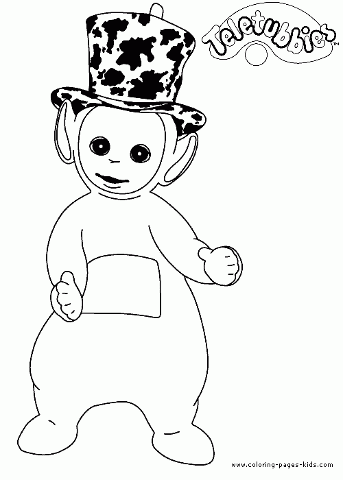 Teletubbies Color Page Cartoon Color Pages Printable Cartoon 