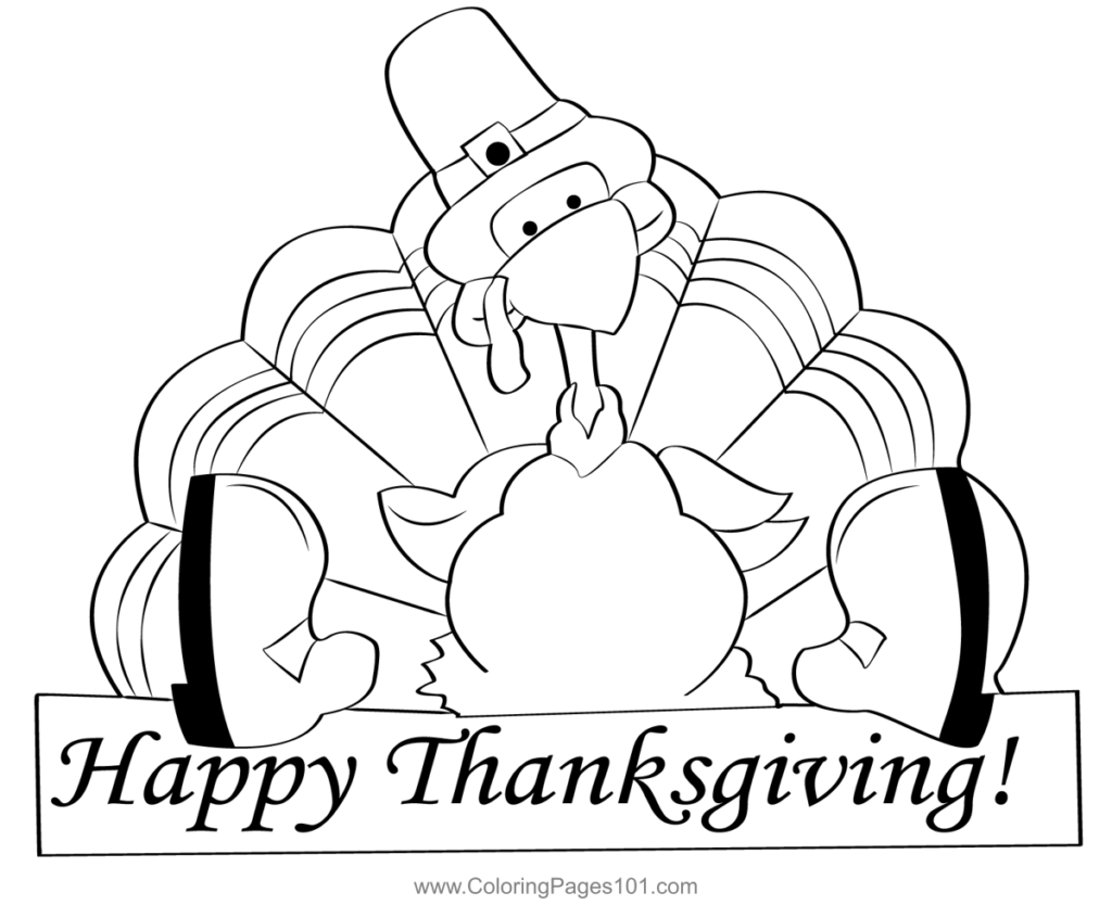 Thanksgiving Day Coloring Pages - Printable Coloring Free