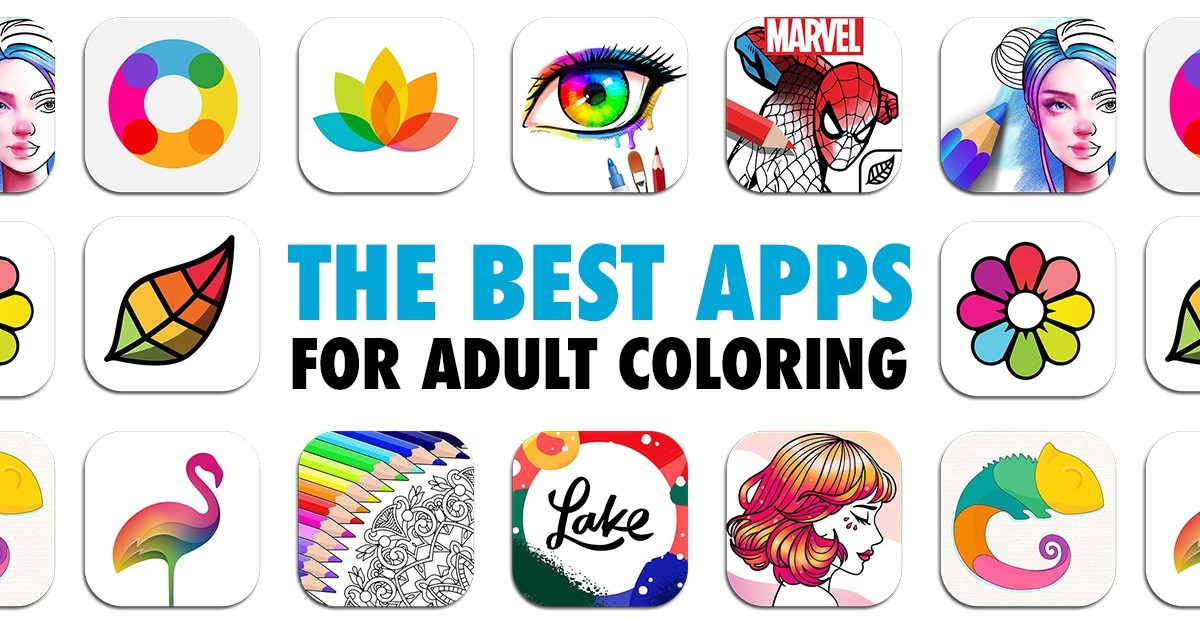 The BEST Adult Coloring Book Apps For Artists 100 Apps Reviewed