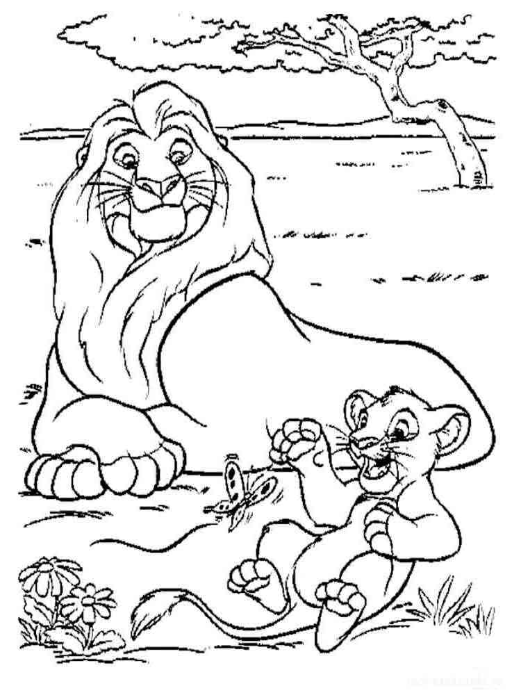 The Lion King Coloring Pages