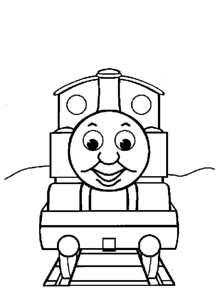 Thomas The Tank Engine Colouring Pages - Printable Coloring Free