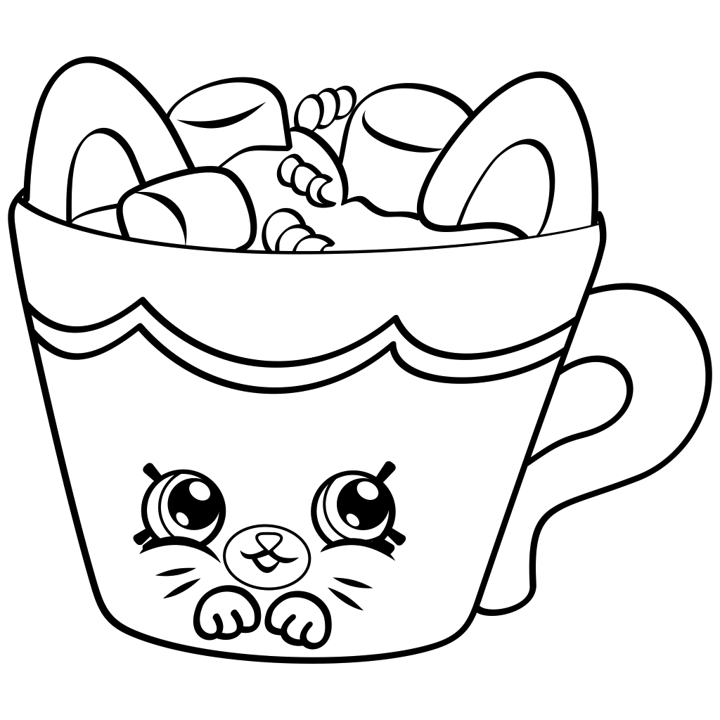 Top 8 Super Cute Shopkins Coloring And Activity Pages For Kids 
