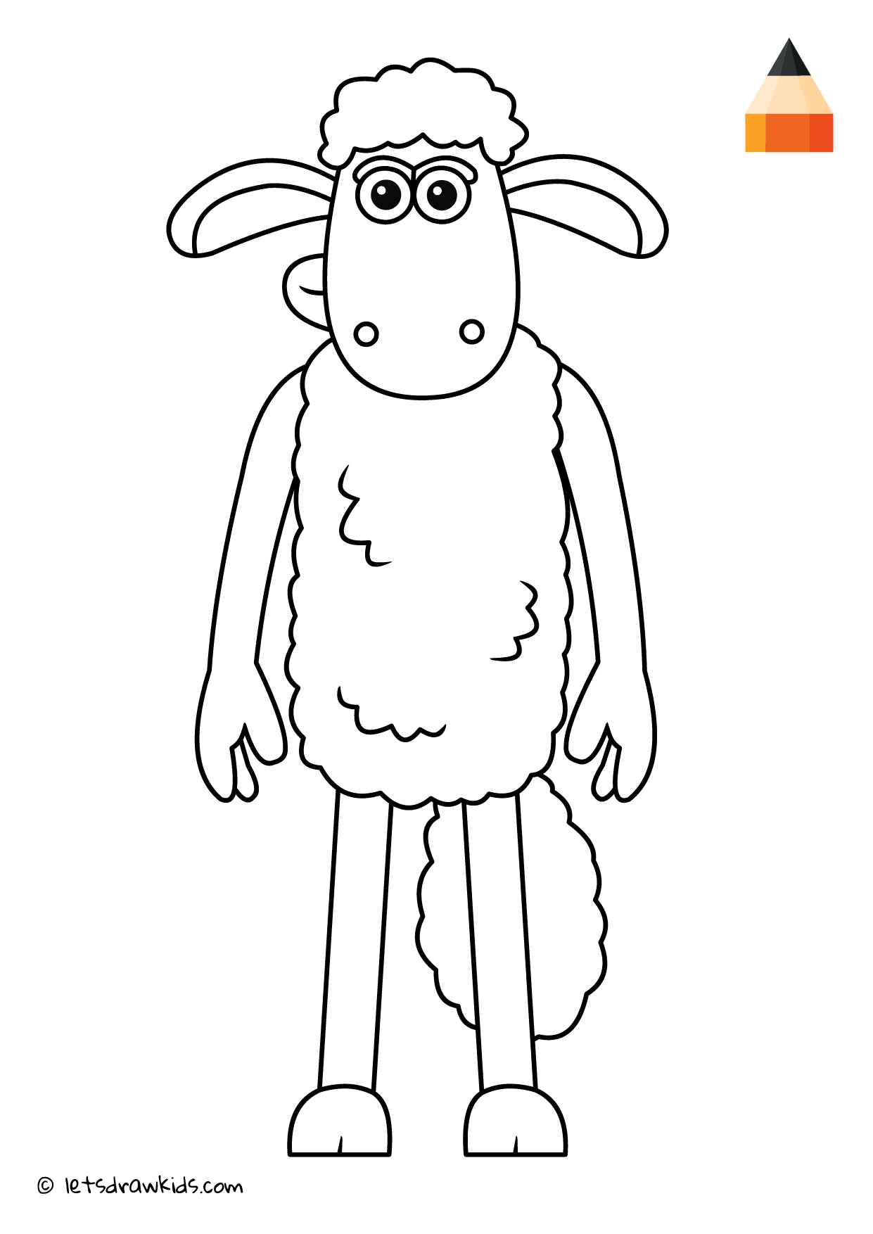 Top 9 Coloring Pages Shaun The Sheep Terbaik 2021