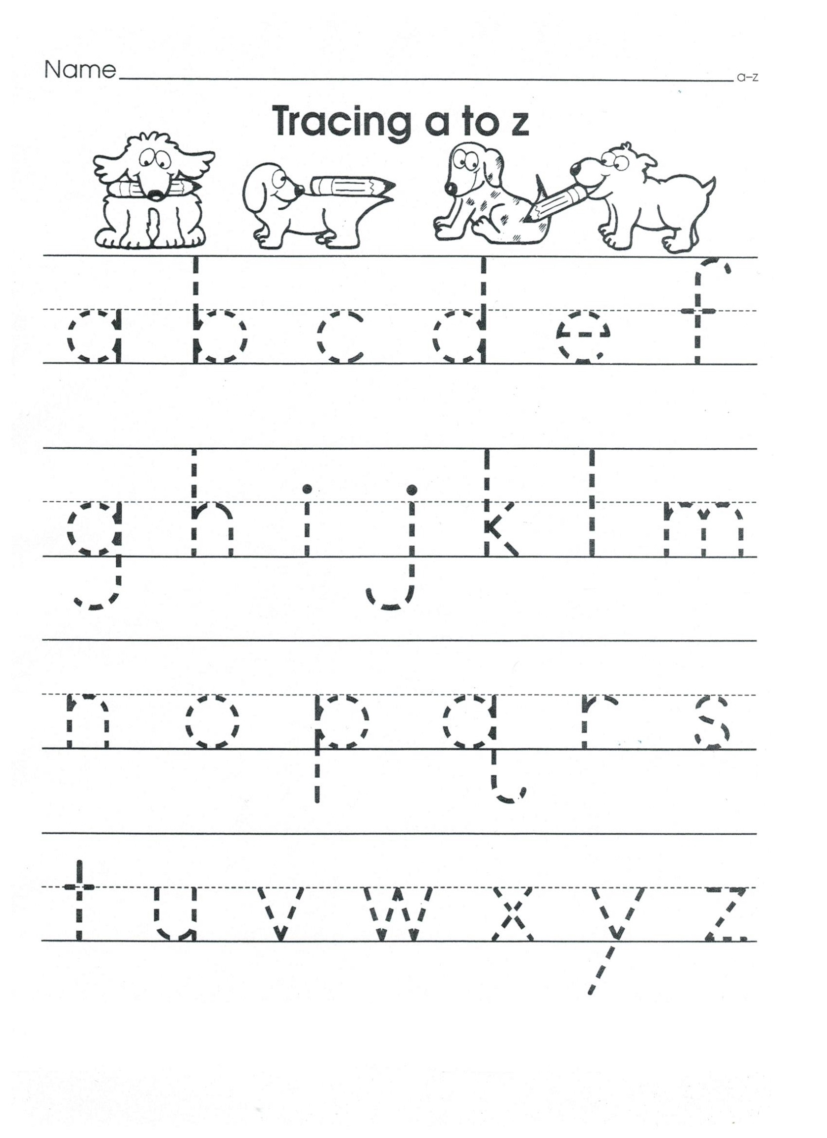 Tracing Letters Printables