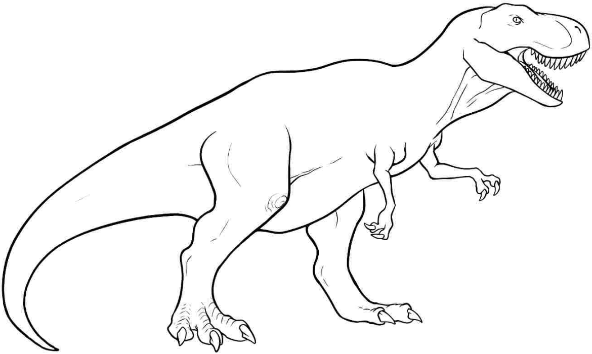 Trex coloring page Coloring Page Book
