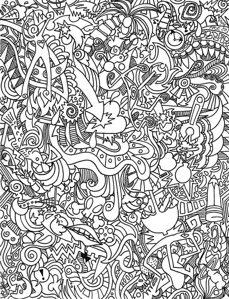 Trippy Coloring Pages To Print Coloring Home