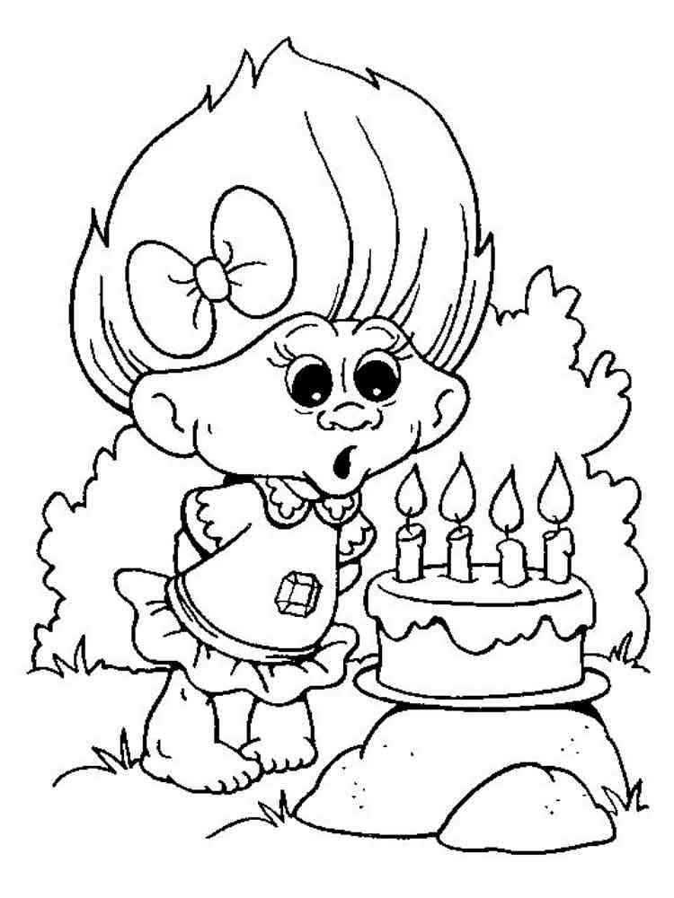Trolls Coloring Pages