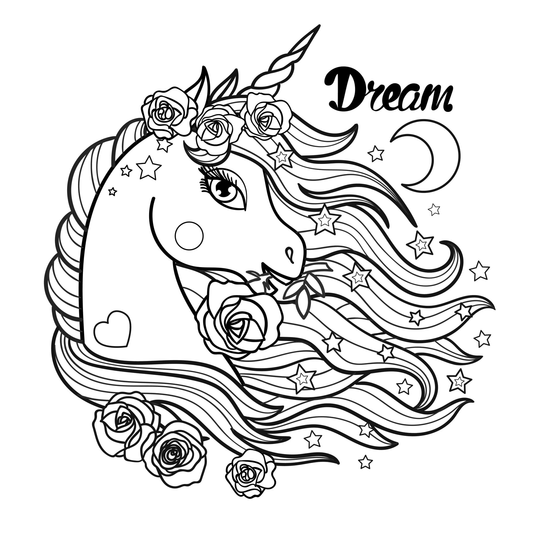 Unicorn Colouring Pages The Kiwi Kids 39 Bookstore