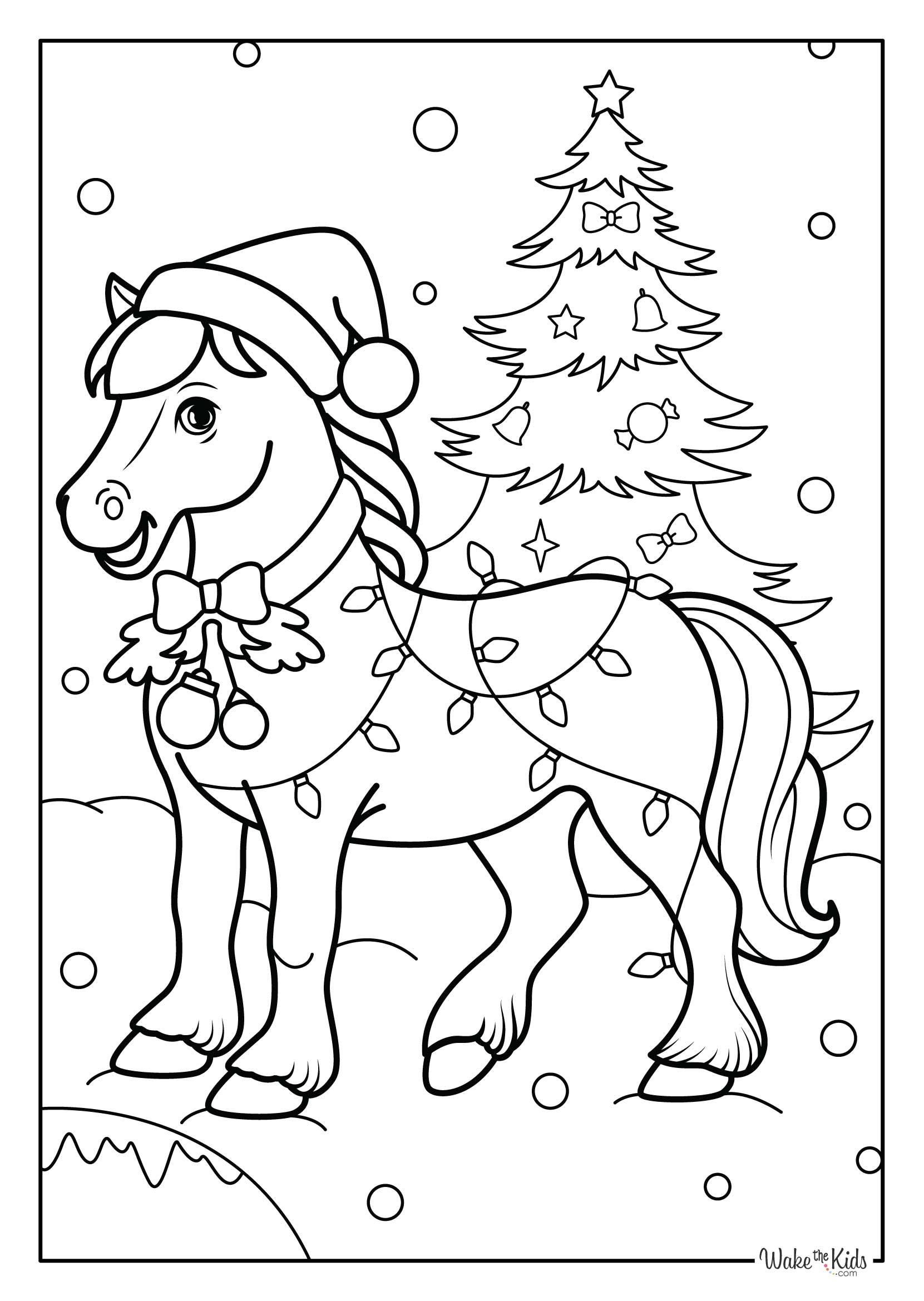 Valentine Horse Coloring Pages Free Printable PDFs WakeTheKids