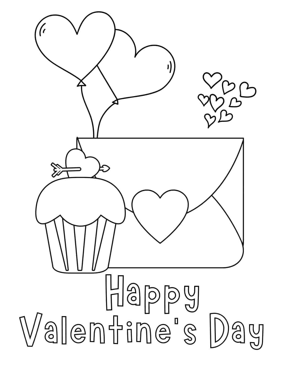 Valentine S Day Coloring Pages For Kids In Spanish Artofit