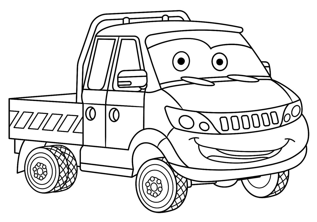 Vehicle Coloring Pages Printable Coloring Pages