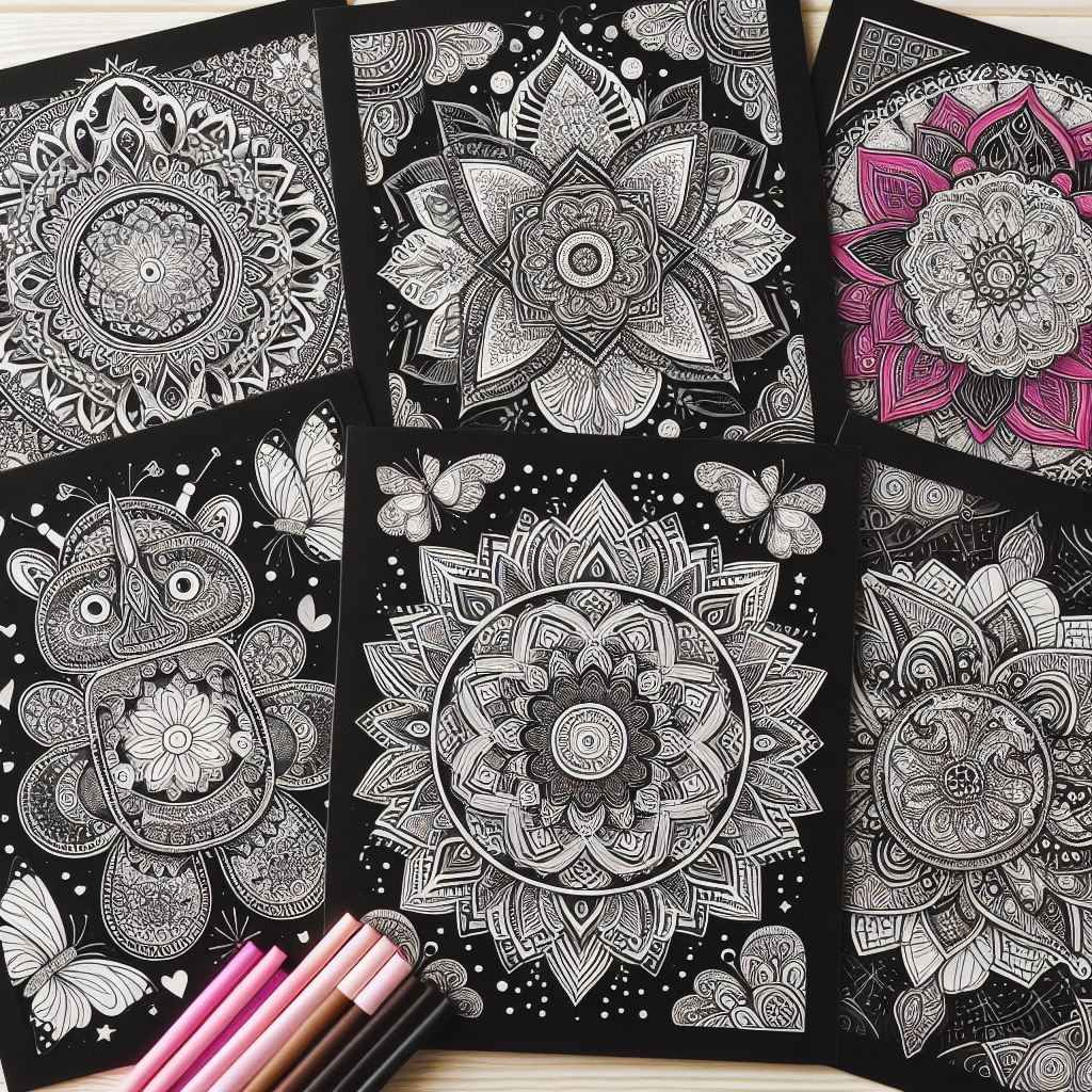 Velvet Colouring Pictures