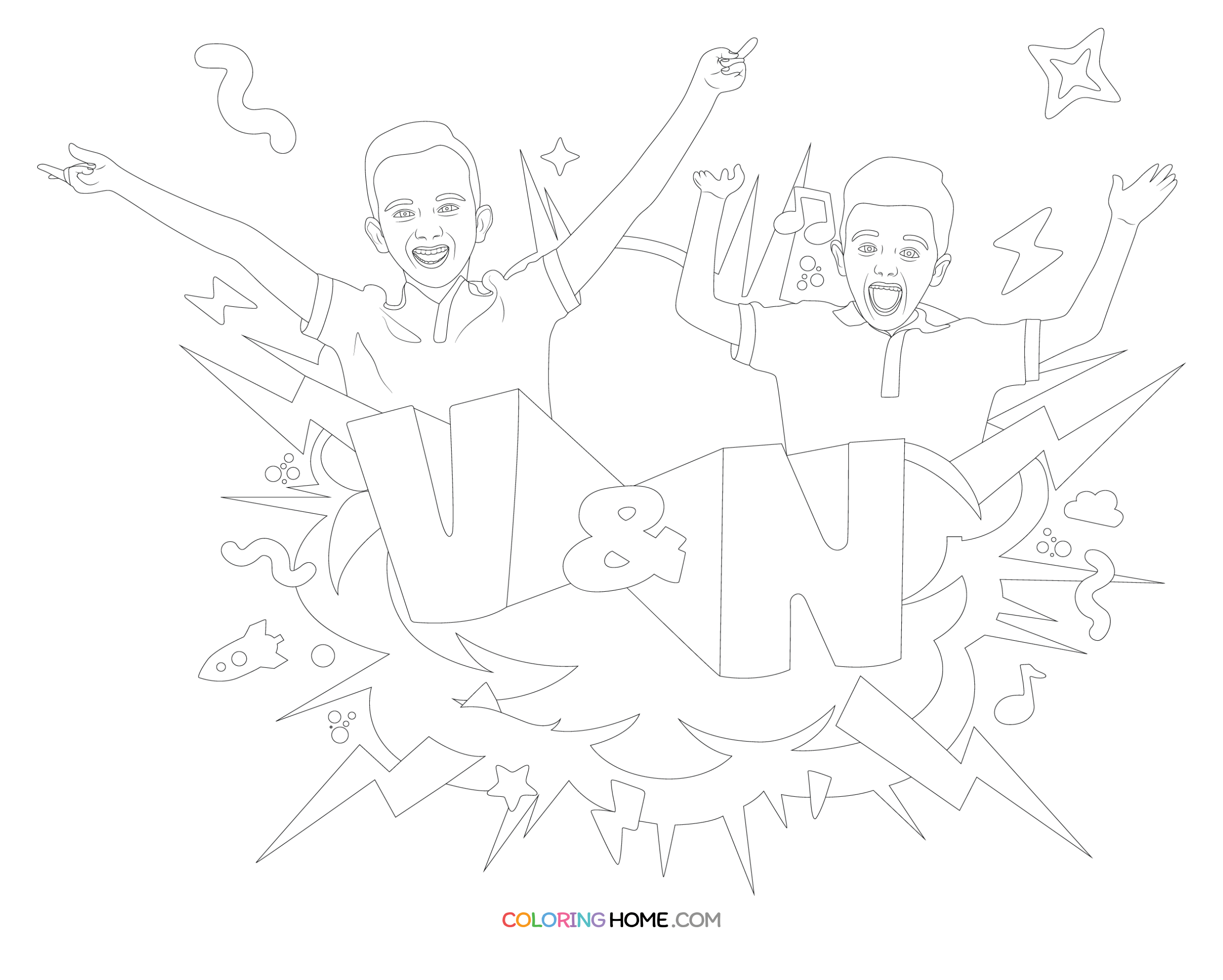 Vlad Nicki Coloring Page Coloring Home