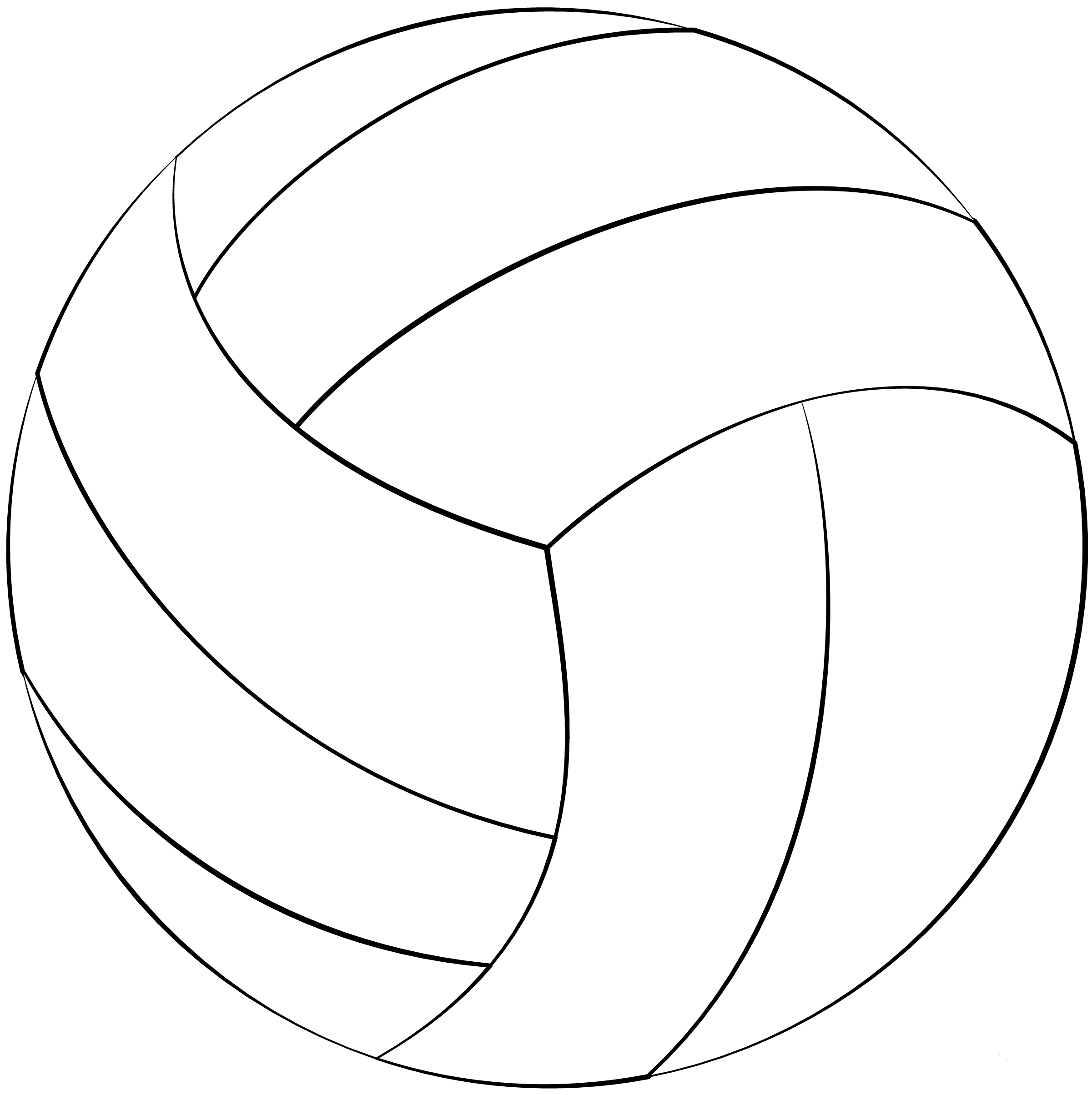 Volleyball Coloring Page ColouringPages