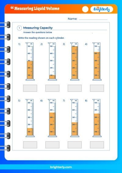 Volume Worksheets Worksheets Library